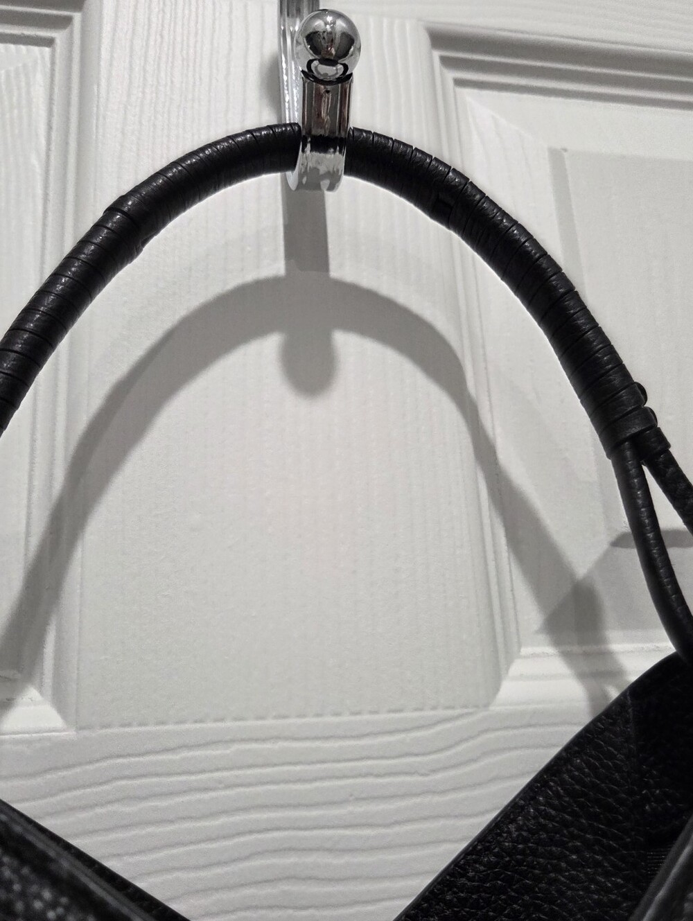 STAUD Valerie Shoulder Bag Pebbled Cow Leather Like New - Picture 9 of 13